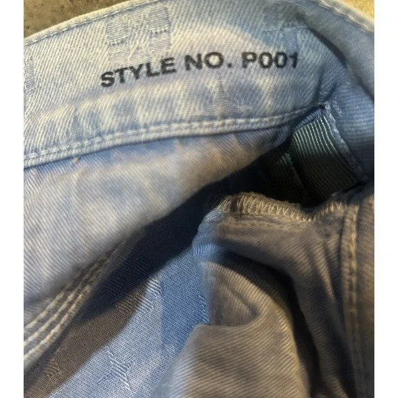 Purple Brand Jacquard monogram Denim Slim Fit Low Rise Jeans 31 POO1 - Picture 9 of 16